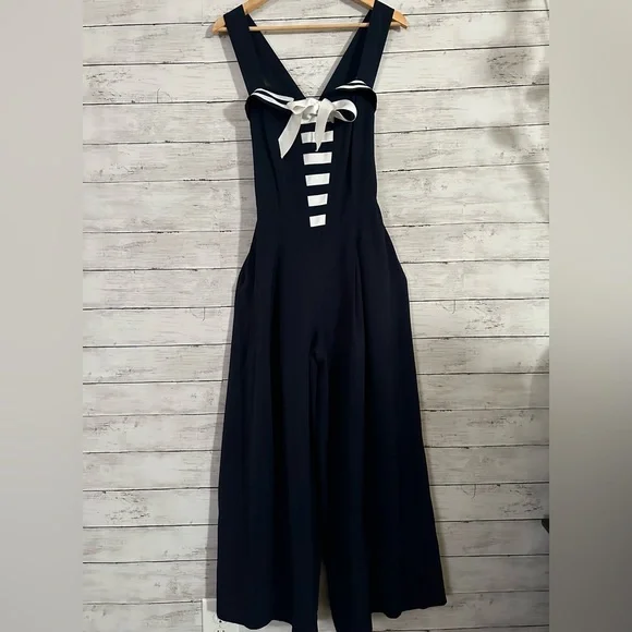 Caché Jumpsuit Size 8 - Picture 4 of 13